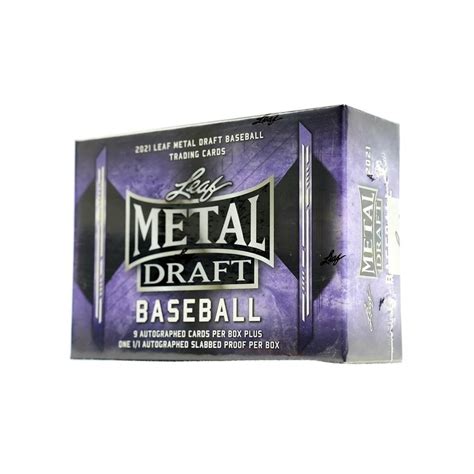 2021 leaf metal draft baseball jumbo box|leaf metal draft 2021.